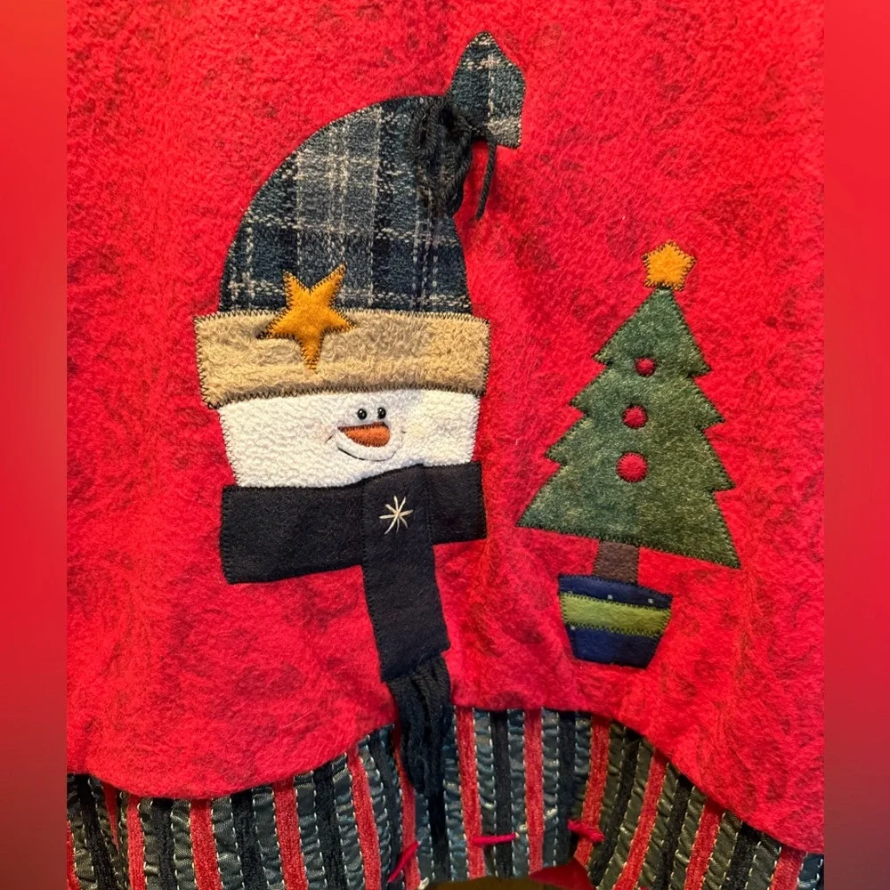 Vintage Red Chirstmas Women's Sweater